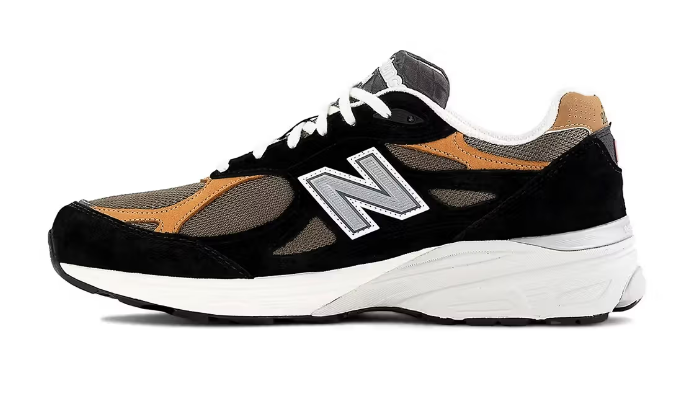 New Balance 990v3 MADE in USA Black/Tan