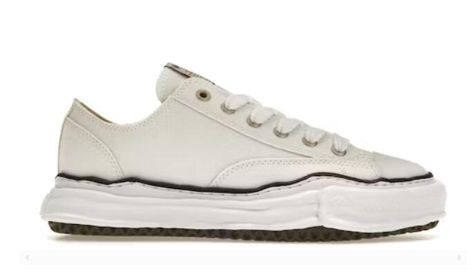 Mihara Yasuhiro Peterson OG Sole Canvas Low White