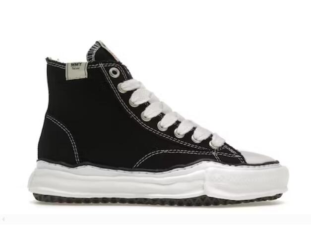 Mihara Yasuhiro Peterson OG Sole Canvas High Black