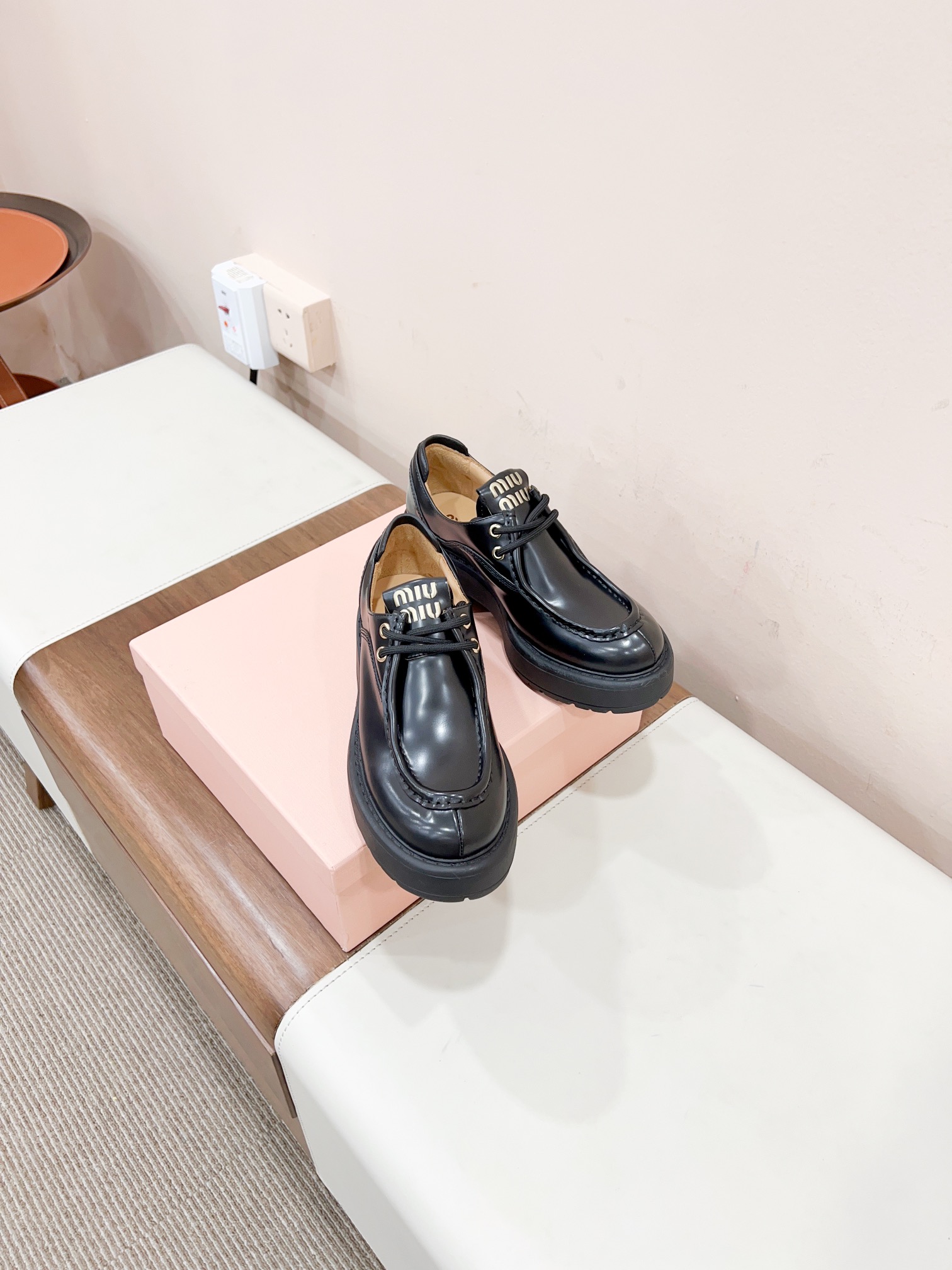 M1um1u Loafer Shoes