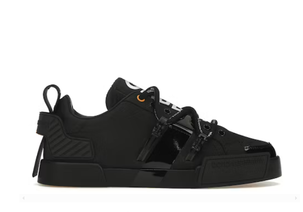 Dolce Gabbana Portofino Strapped Black White