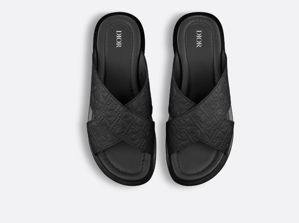 D10r Alias Sandal Black D10r Gravity leather