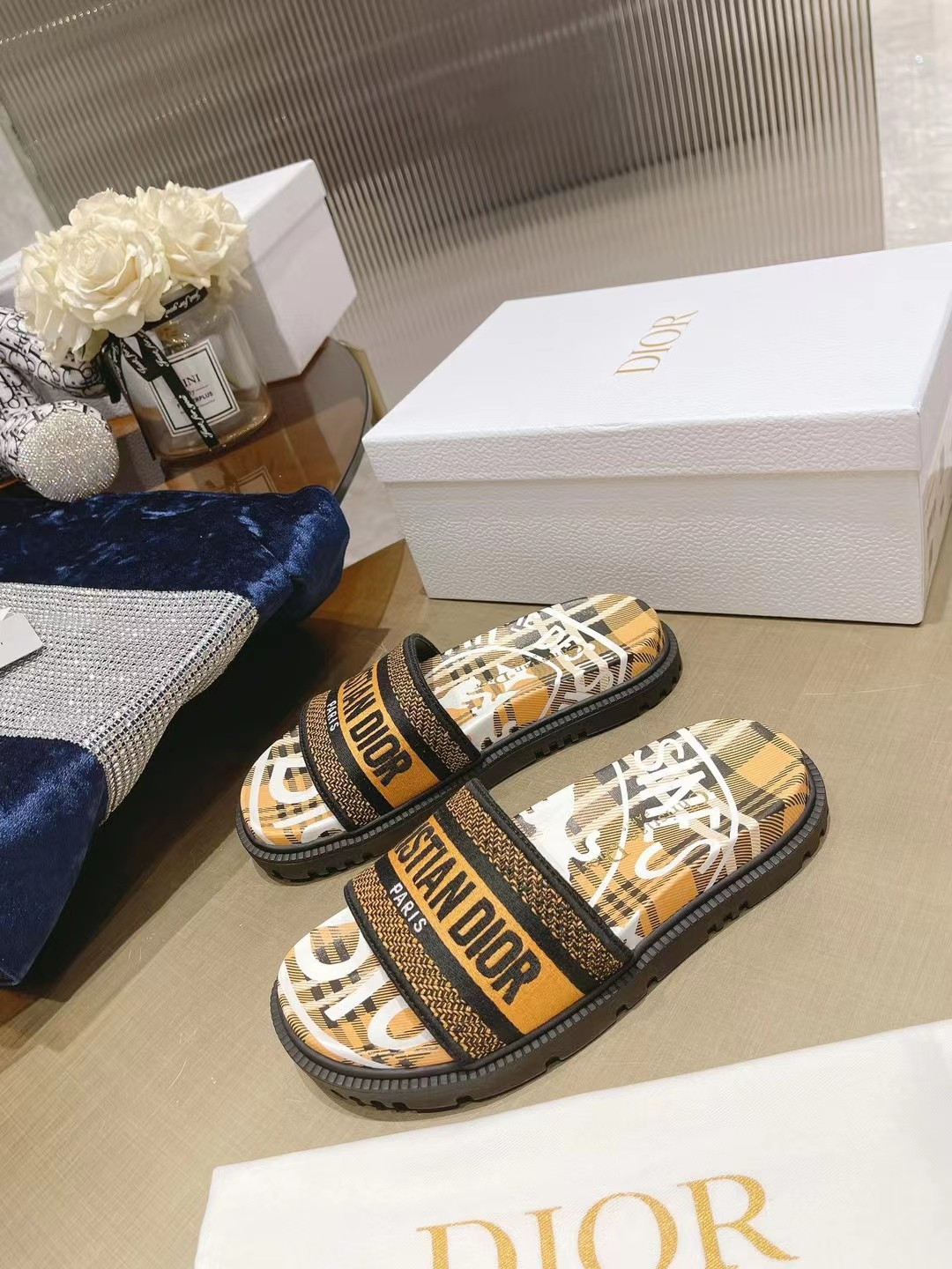 Chr1st1an D10r Dway Slide Sandal